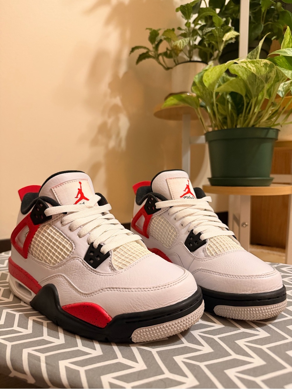 Air Jordan 4 Retro Red Cement